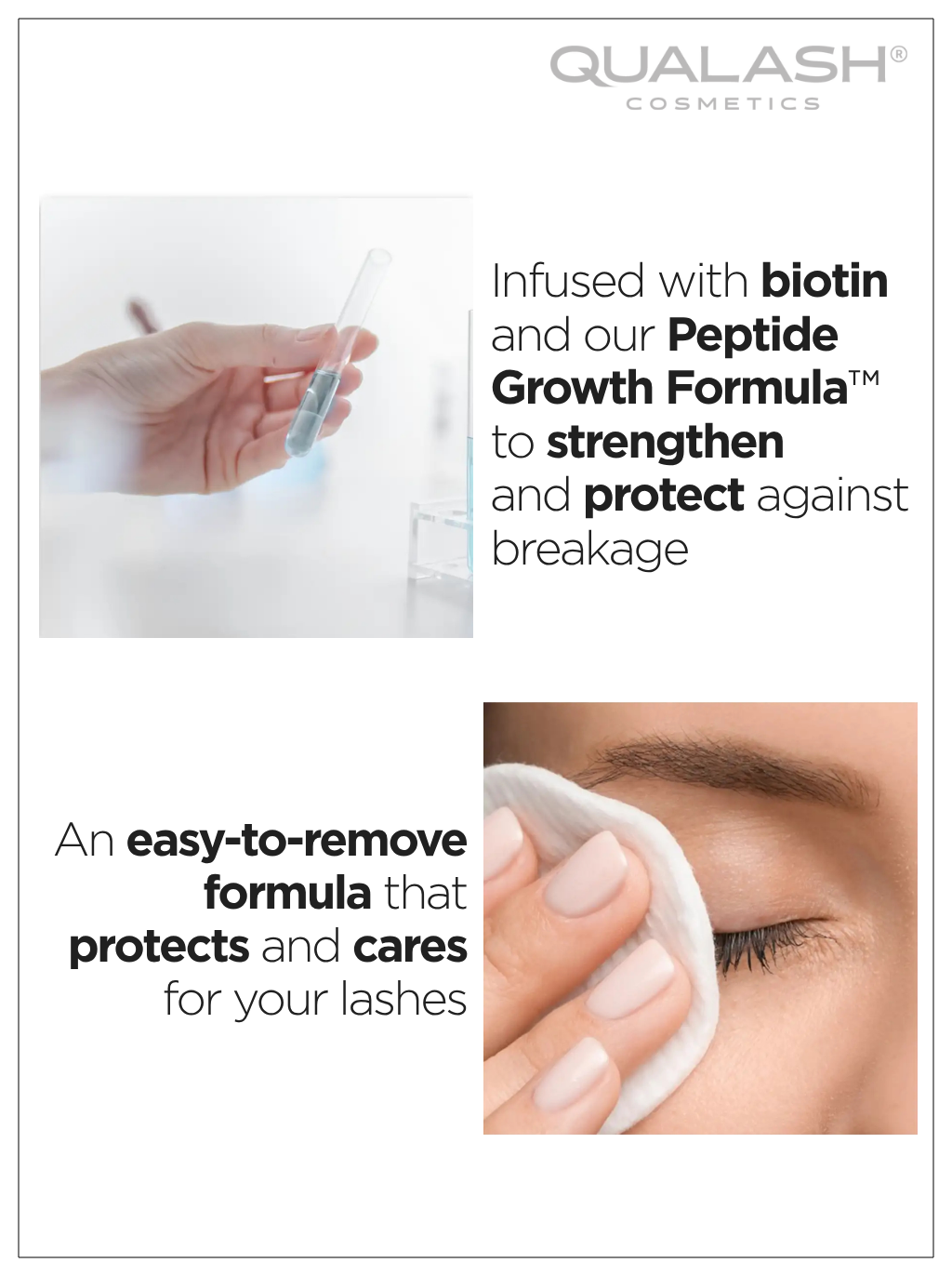 Advanced Eyelash Serum  &amp; Peptide Mascara 2 in 1