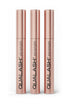 QUALASH Advanced Eyelash Serum TRIO SET – three 3.5 ml tubes with applicators for lash growth and thickening