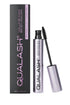 Open QUALASH® Advanced Mascara Volume Max 10 ml with product box and visible curved brush